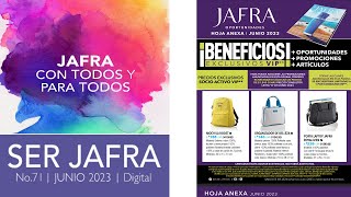 CATÁLOGO  JAFRA   JUNIO   SER  +  HOJA   ANEXA  2023