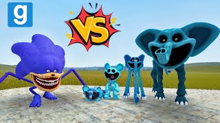 SHIN SONIC TAPES VS BUBBA BUBBAPHANT SMILING CRITTERS POPPY PLAYTIME CHAPTER 3 In Garry's Mod!