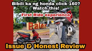 Honda click160 2022  Ride muna bago bumili!Rss Adventures