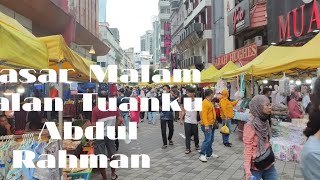 Meriah lagi ke Pasar Malam Jalan T.A.R.? ~Jom kita tinjau.