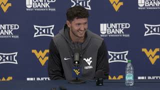 WVU Football TE Kole Taylor — Aug. 9, 2024