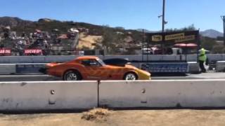 68 blown 502 Chevy big block corvette BARONA SPEEDWAY DRAGS