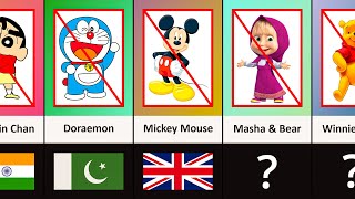 Banned Cartoons From Different Countries