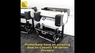 Plotterbase & Canon TM-Series Plotters Featured By On The Tools!