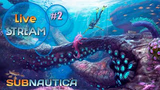 SUBNAUTICA - прохождение на ПЛАТИНУ #2 | база, мотылёк, первый остров