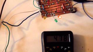 Testing VU meter with XOR gate - with music 02