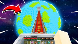 I Found A Secret Road To New Planet In Minecraft!