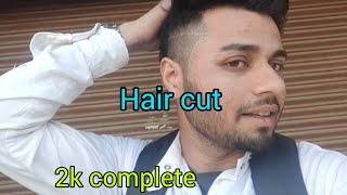 Hair cut new style and 2k View complete ho Gay 🚴