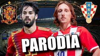 Canción Croacia vs España 3-2 (Parodia Adan Y Eva)