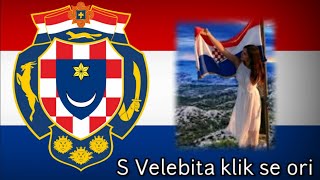 S Velebita klik se ori (hrvatska domobranska pjesma - izvorna verzija)