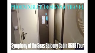 Symphony of the Seas Balcony Cabin 8688