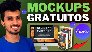 COMO CRIAR MOCKUPS GRATUITOS COM O CANVA | Denilson Alen