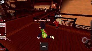 Muzan running away from smol Yoriichi #roblox #robloxdemonslayer #demonslayer #kimetsunoyaiba #video