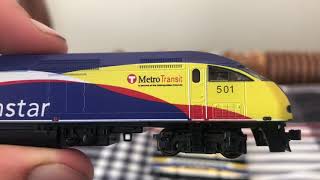 N Scale Northstar Bombardier & MP36 unboxing and running on my Layout!