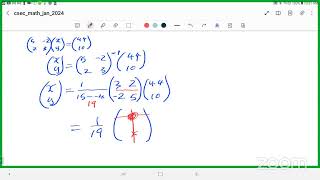 KC Maths Department Easter CSEC Revision 2024 Day 1