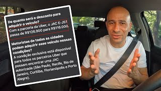 🔴 UBER ACABA de LIBERAR DESCONTO p/ CARRO ELÉTRICO a MOTORISTAS