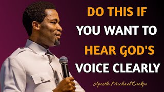 DO THIS TO HEAR GOD'S VOICE CLEARLY