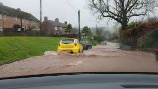 Audi A2 Swimming in flood