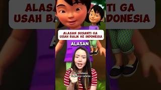 ALASAN SUSANTI GA MAU BALIK KE INDONESIA! | Jessica Natania #shorts