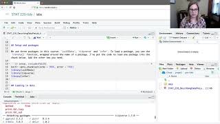 Describing data pre-lab (tidy) video 1 of 1