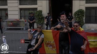 L'extrême-droite espagnole dans la manif unioniste à Barcelone - 08/10/17