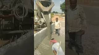 Swimming pool top slab Concreting with RMC