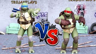 Raph vs leo dance off - #tmnt