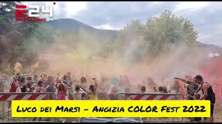 Partenza Angizia Colore Festa 2022