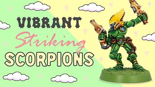 How to paint CLASSIC 40k Striking Scorpions