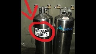 COMO HACER NITROGENO LIQUIDO CASERO RAPIDO Y FACIL!!!(Con ingredientes que hay por casa)