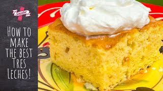 How to make homemade Tres (3) Leches Cake! | Dash of Sazón| Easy Recipes