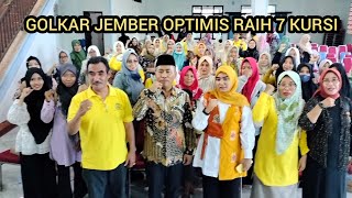 Bersama H Karim, Golkar Jember Optimis Raih 7 Kursi Dalam Pemilu 2024 Mendatang