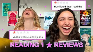 Reading 1 star⭐️ reviews of our FAVOURITE books...📚 (why do we agree with some of these?!)