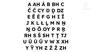 Hlammi Alphabet