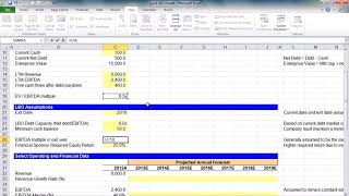 Financial Modeling Quick Lessons: Simple LBO Model (Part 1) [UPDATED]