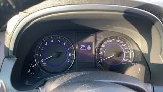 Infiniti FX37 cold start