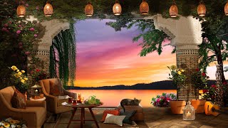 Summer Ambience | Cozy Porch Ambience & Bird Sounds for Relaxation