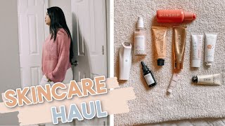 starting a fitness challenge + skincare haul