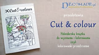 Cut & Colour flip through holenderska kolorowanka// dutch coloring book