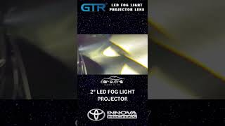 🔴 GTR LED Foglight Projector Lamp 🔥 for Innova Hycross🚗 | Lighting Solutions by CarSutra 🤩