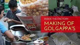 This is how Golgappa's are Made inside factories!