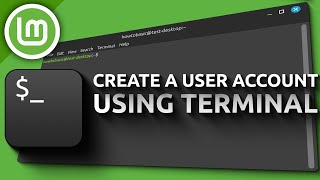 How to Create a User Account Using Terminal on Linux Mint