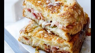 Bacon jalapeño grilled cheese