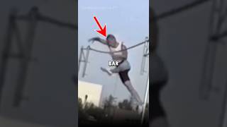 BANNED pole vault technique #shorts