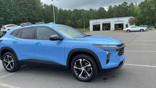 2024 Chevrolet Trax 1RS in Fountain Blue! Boyd Automotive in Oxford, NC