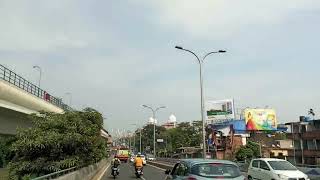 Taratalla - Majerhat metro railway view from out side #trending #railway