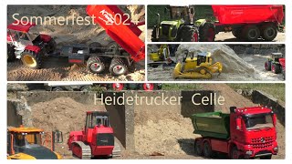 Rc Trucks and Tractor in Action ,Sommerfest Heidetrucker Celle 2024