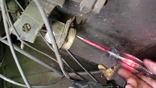 M939 5 ton brake light switch diagnostics