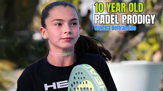 10-Year-Old Padel Star Ornella Beltramino Shares Her Dreams