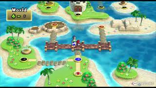 New Super Mario Bros. Wii - 3 Player Co-Op - Playthrough